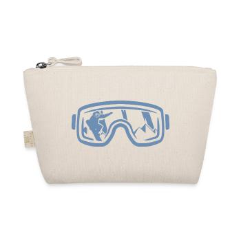 Magie hivernale sur le snowboard : - Trousse biologique - nature - Devant