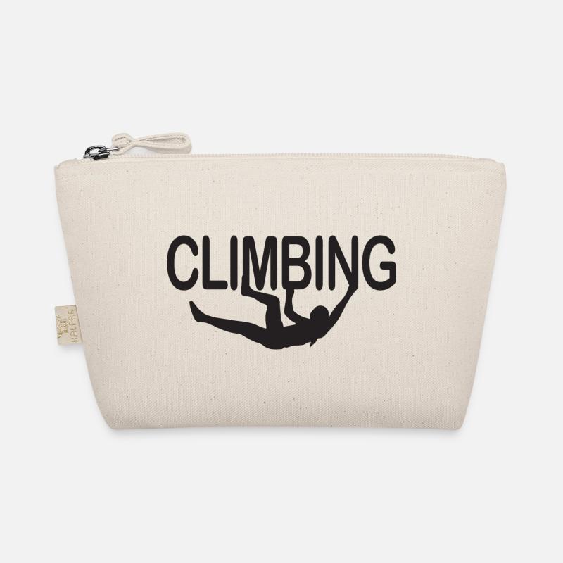 Rock Climbing - Organic Pouch - nature