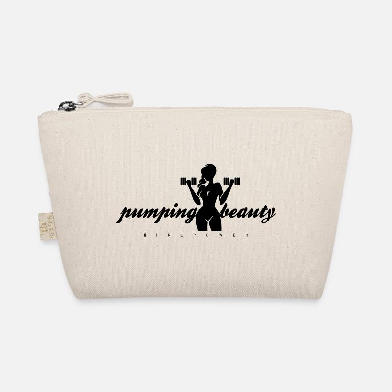 pumping beauty einfarbig Bio-Täschchen