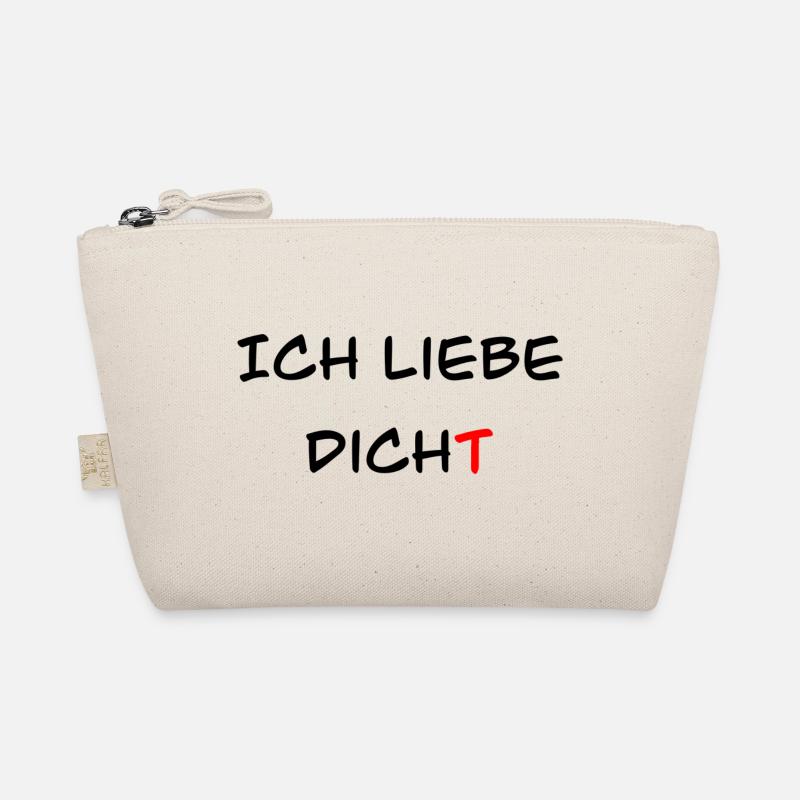 Ich liebe dicht2 Bio-Täschchen