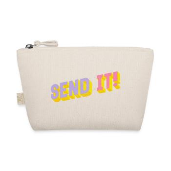 SEND IT! - Bio-Täschchen - Natur - Vorne