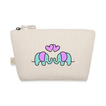 Bébés éléphants - Trousse biologique - nature - Devant