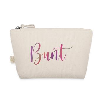 Bunt - Bio-Täschchen - Natur - Vorne