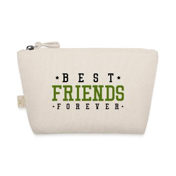 best friends forever - Bio-Täschchen - Natur - Vorne