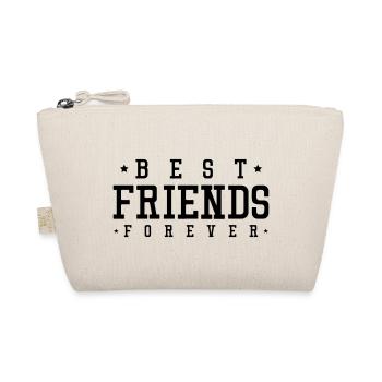best friends forever - Organic Pouch - nature - Front