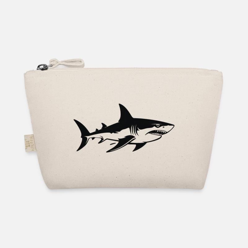 Silhouette de requin Hai Trousse biologique