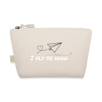 I fly so high - Bio-Täschchen - Natur - Vorne