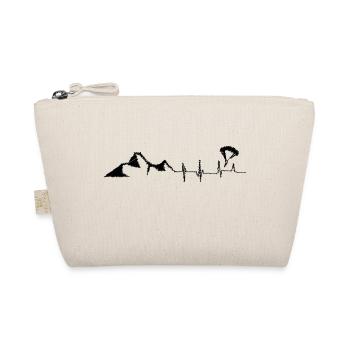 Heartbeat - Mountain - Paragliding - (4) - Organic Pouch - nature - Front