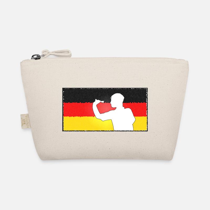 Darts Player Man Germany Organic Pouch