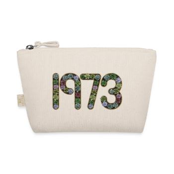1973 50. Geburtstag Vintage Retro Jahrgang 1973 - Bio-Täschchen - Natur - Vorne