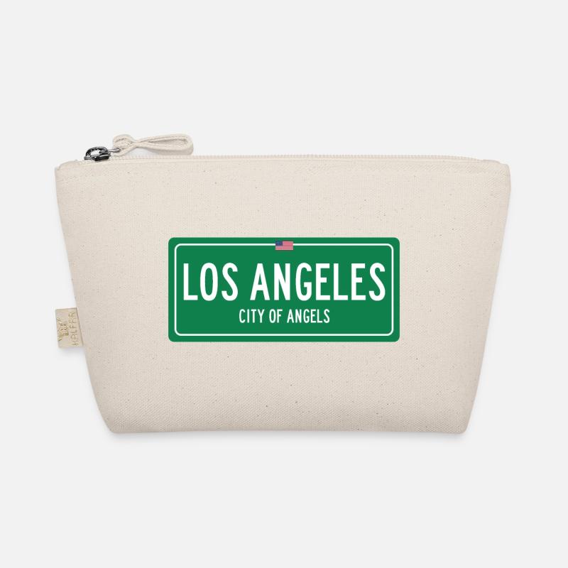 Stadtschild von Los Angeles - Bio-Täschchen - Natur