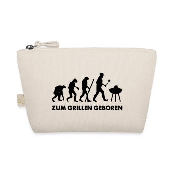 Zum Grillen geboren Grill Evolution - Bio-Täschchen - Natur - Vorne