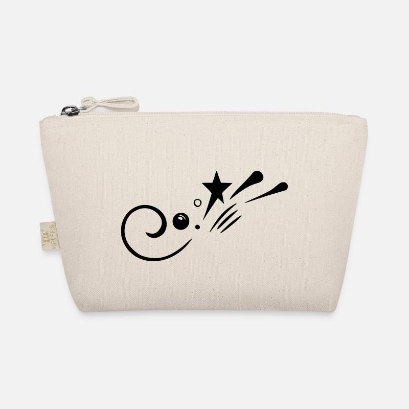 Schnörkel Sternschnuppe Bio-Täschchen