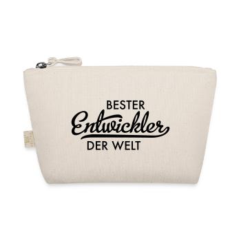 Bester Entwickler der Welt - Bio-Täschchen - Natur - Vorne