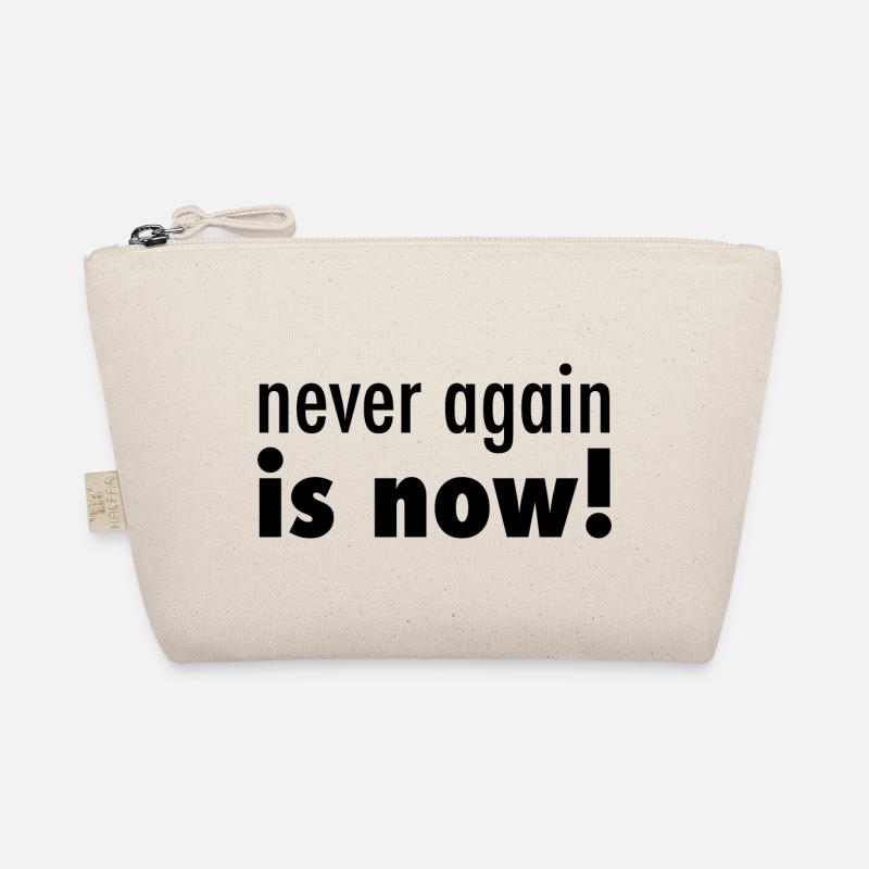 never again is now - Bio-Täschchen - Natur
