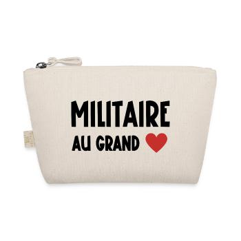 militaire au grand cœur - Trousse biologique - nature - Devant