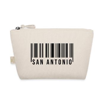 San Antonio Barcode - Organic Pouch - nature - Front