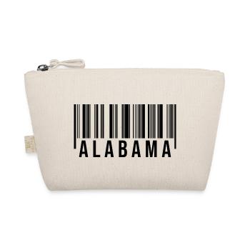 Alabama Barcode - Organic Pouch - nature - Front