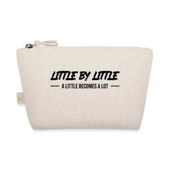 Little by Little Tee – perfektes Geschenk für Wachstum! - Bio-Täschchen - Natur - Vorne