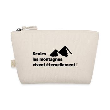 Seules les montagnes vivent éternellement ! - Trousse biologique - nature - Devant