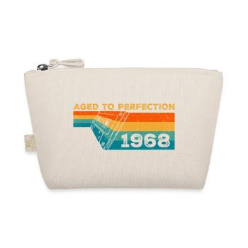 Jahrgang 1968 - Retro 1968 Geburtstagsgeschenk - Bio-Täschchen - Natur - Vorne