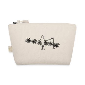 Angeln Fischen Angelhaken Angler Angelsport - Bio-Täschchen - Natur - Vorne