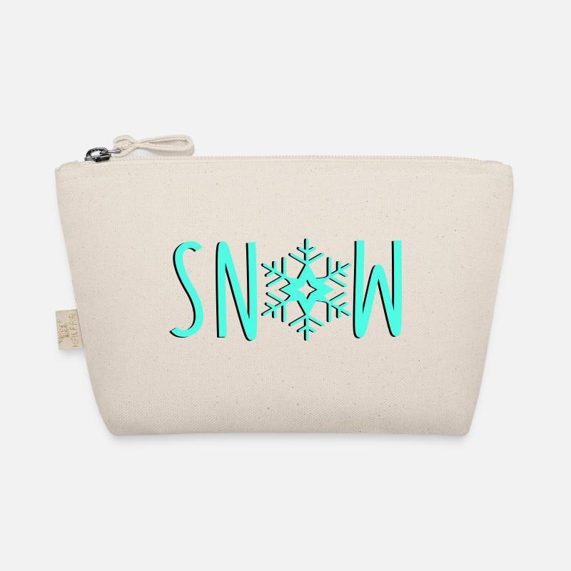 Snowflake Snow Organic Pouch