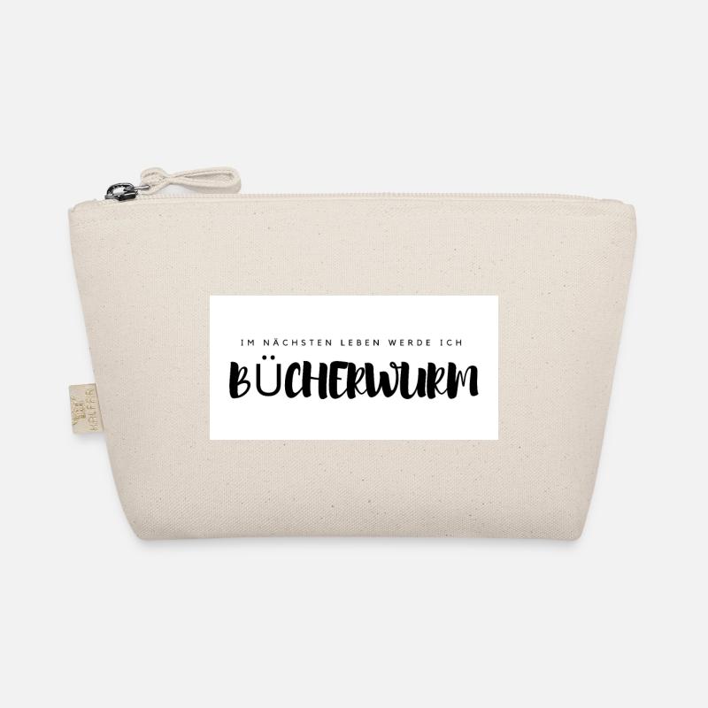 Bücherwurm Bio-Täschchen