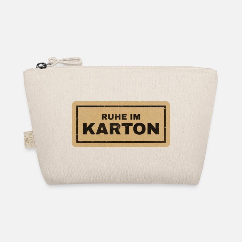 Ruhe im Karton Bio-Täschchen