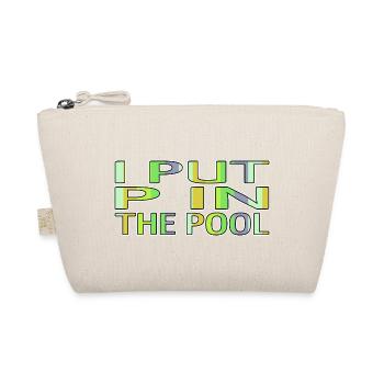 sports gift idea birthday present idea sea funny - Organic Pouch - nature - Front