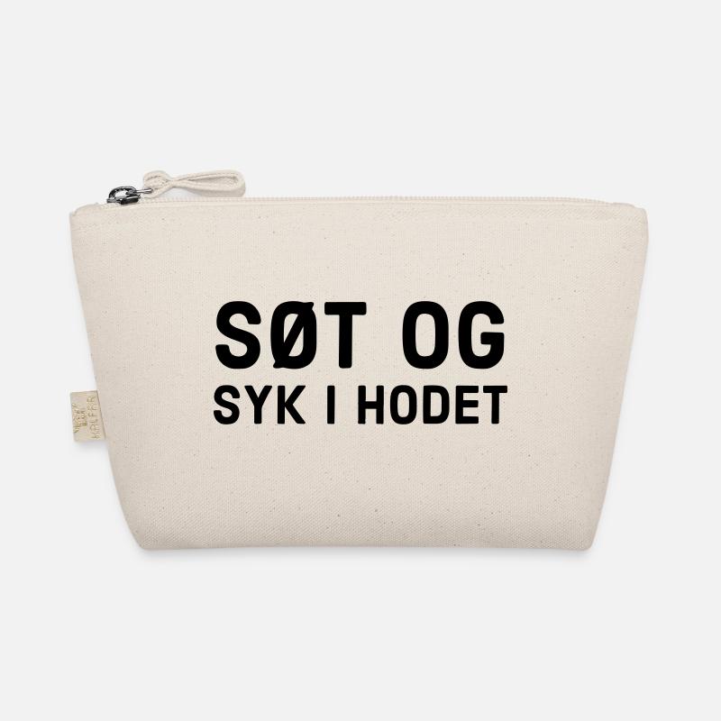 Süß und krank im Kopf Bio-Täschchen