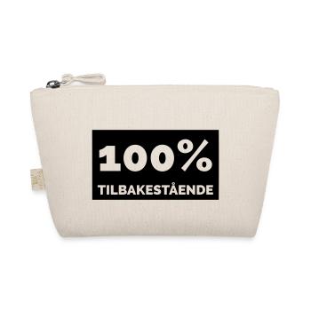 100% backward - Organic Pouch - nature - Front