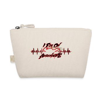 I Fly On Adrenalin moto - Organic Pouch - nature - Front