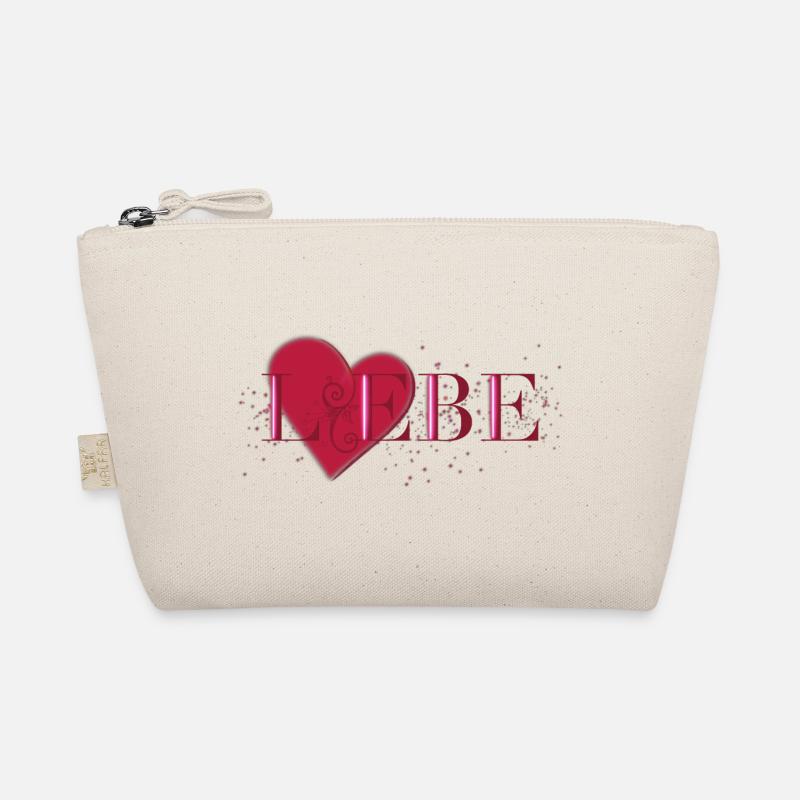 Liebe - Bio-Täschchen - Natur