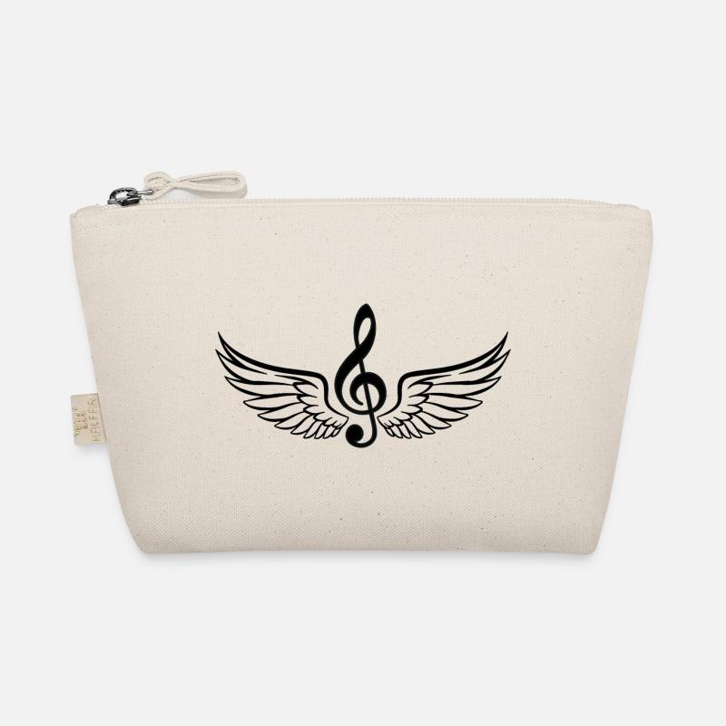 Music Key - Originelle Geschenkidee Bio-Täschchen