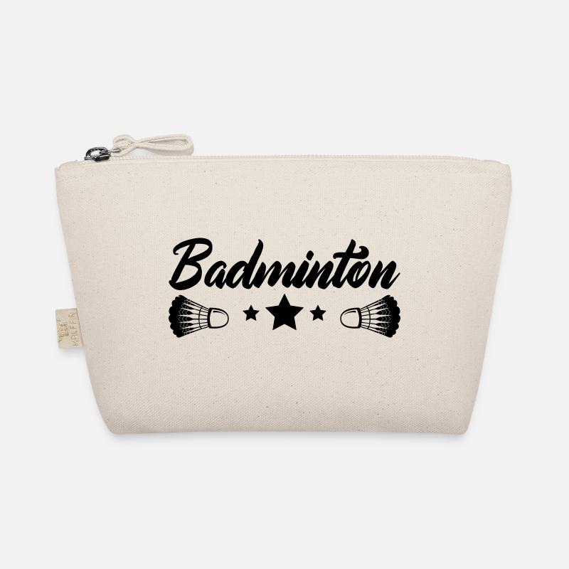 badminton - Bio-Täschchen - Natur
