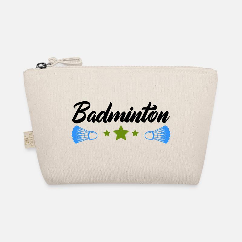 badminton - Bio-Täschchen - Natur