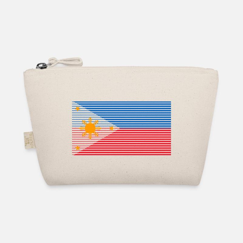 Philippines Filipino Flag Pride I Gift Organic Pouch