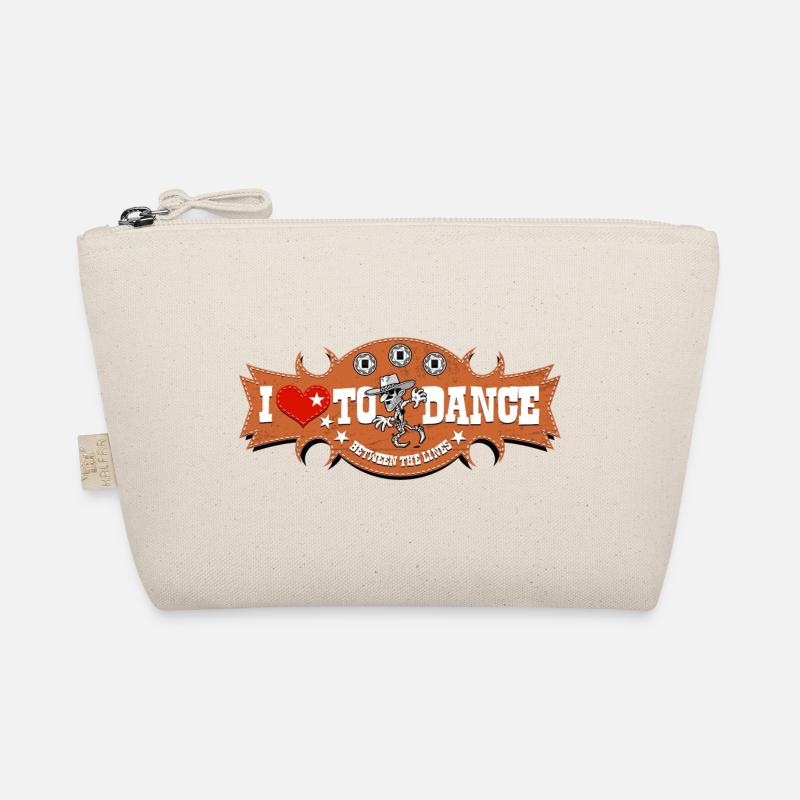 1245 between the lines white Organic Pouch