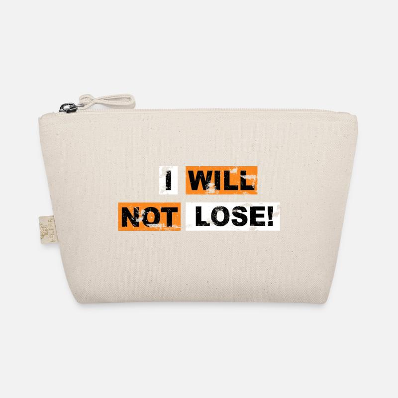 Je ne perdrai pas à dire lettrage Graffiti Trousse biologique