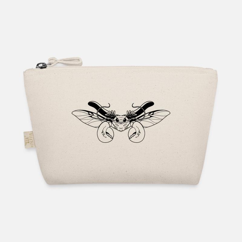 Chimäre: Hummkäfer (Maikäfer x Hummer) Schwarz Bio-Täschchen