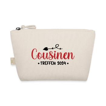 Cousinen Treffen 2024 Familientreffen Cousine - Bio-Täschchen - Natur - Vorne
