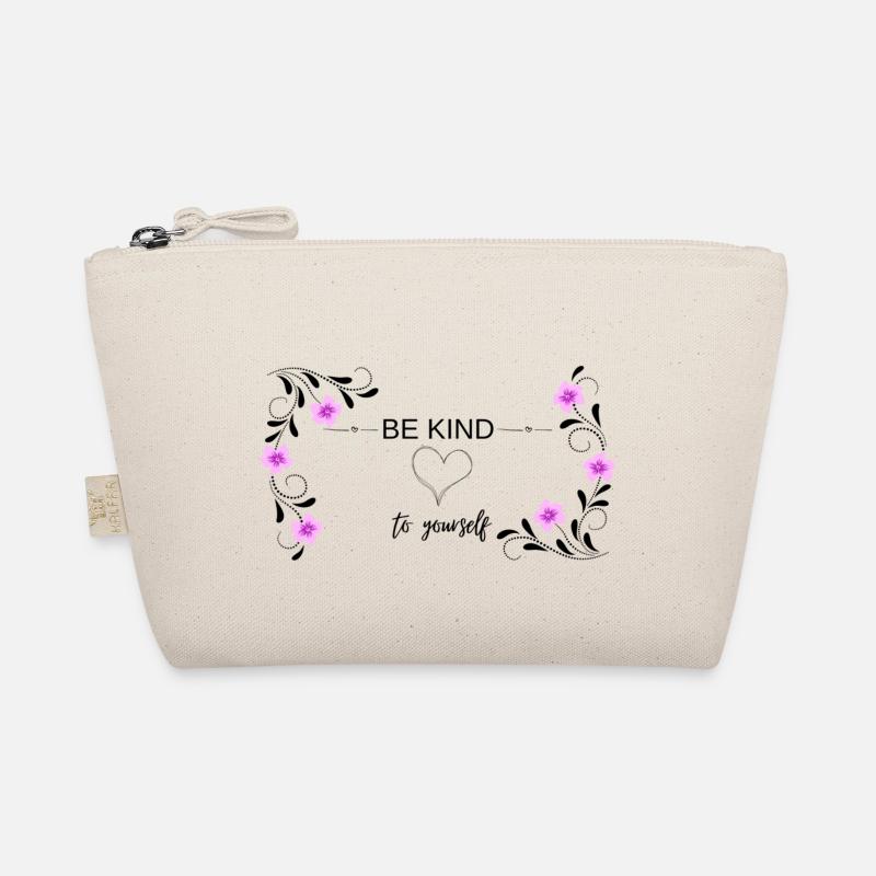 BE KIND to yourself, positive Mindset Organic Pouch