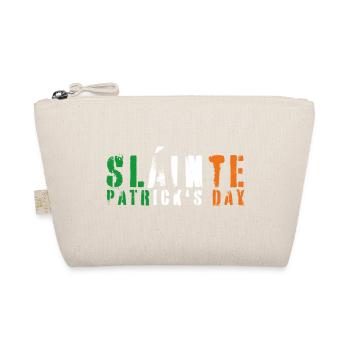 Saint Patrick's Day Is Slainte Patrick's Day - Organic Pouch - nature - Front