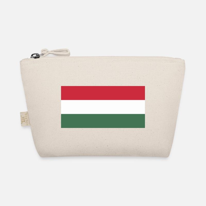 Hungary flag / Drapeau Hongrie Organic Pouch