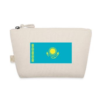 Kazakhstan Flag / Drapeau Kazakhstan - Organic Pouch - nature - Front