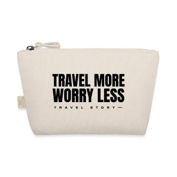 Travel More - Organic Pouch - nature - Front