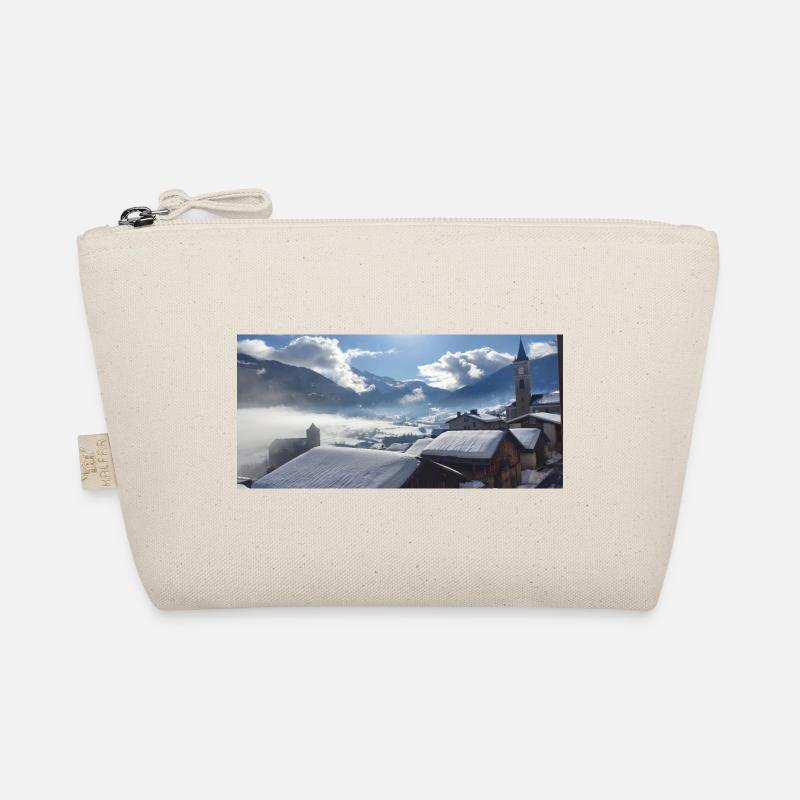 Winter Panorama Bio-Täschchen