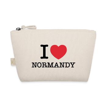 J’aime la Normandie | Normandie | I Heart Normandie - Trousse biologique - nature - Devant