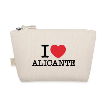 J’aime Alicante | Alicante | I Heart Alicante - Trousse biologique - nature - Devant